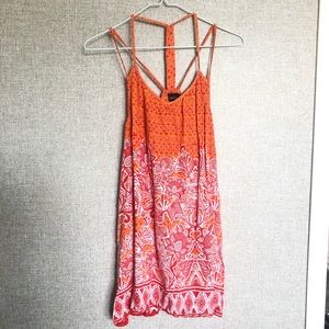 Rue21 Orange Beach Dress Size Small